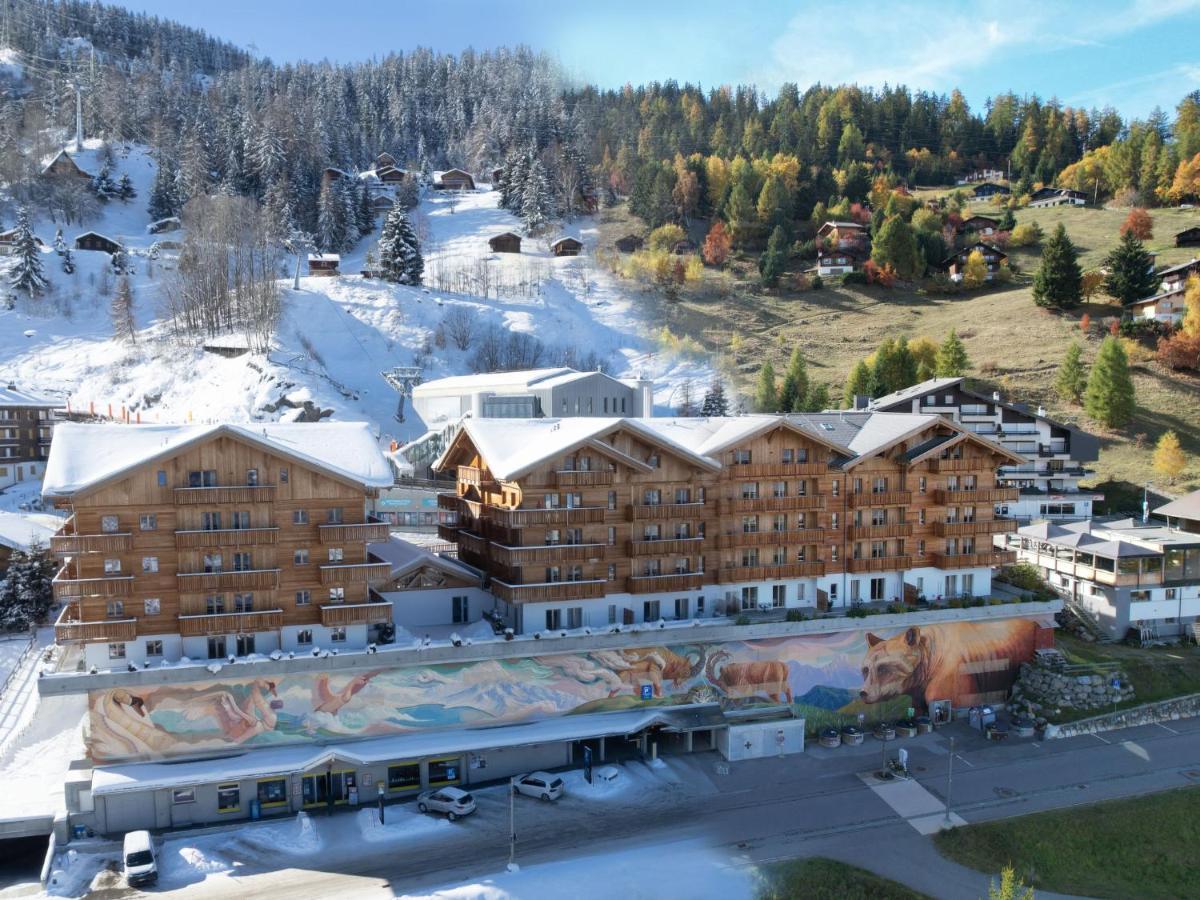 Apartment T-Resort La Tzoumaz 3P6 Vue Vallee By Interhome Luaran gambar