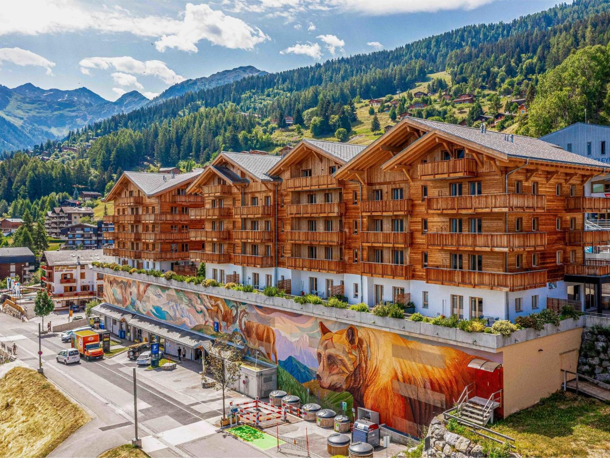 Apartment T-Resort La Tzoumaz 3P6 Vue Vallee By Interhome Luaran gambar