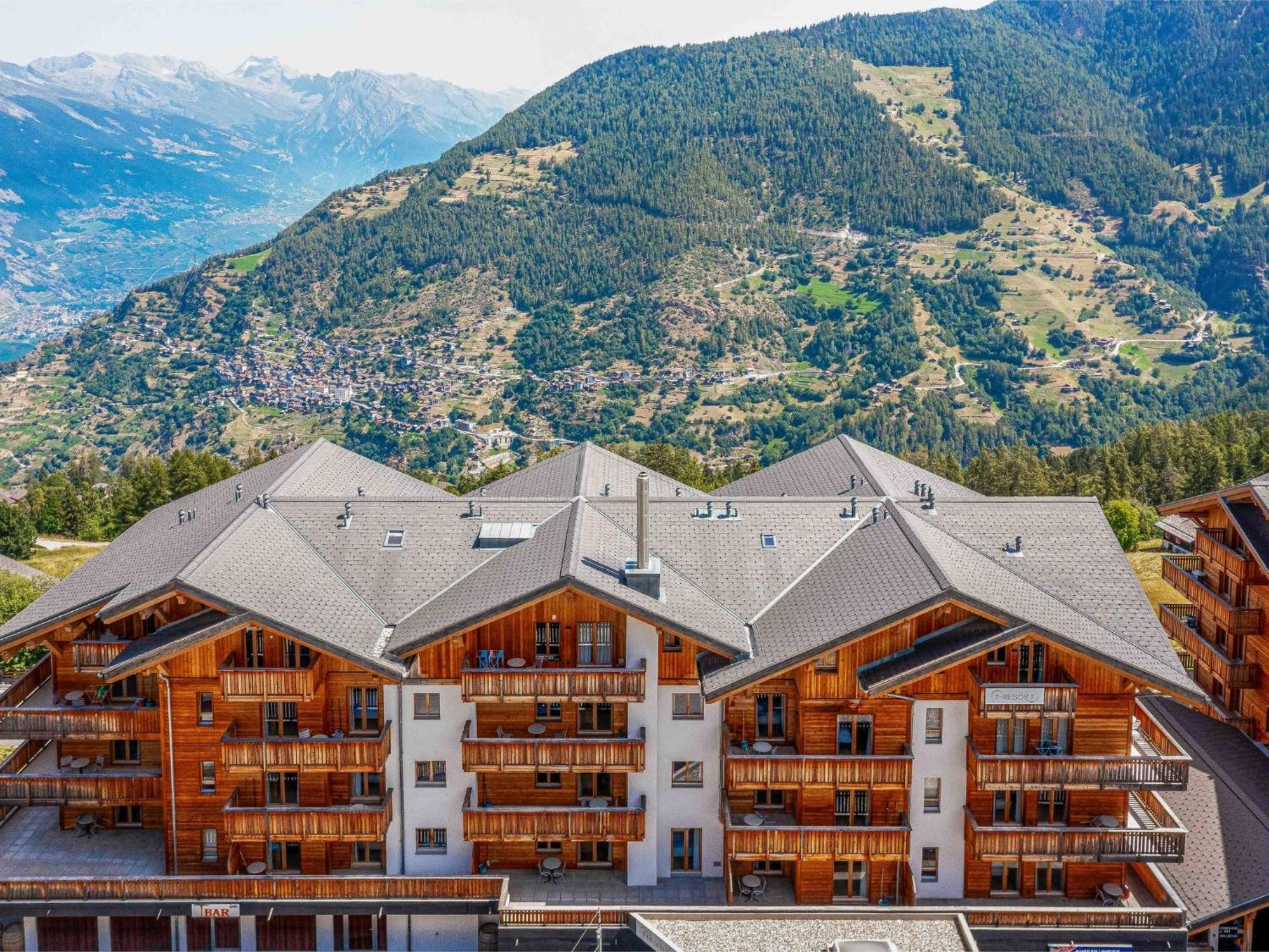 Apartment T-Resort La Tzoumaz 3P6 Vue Vallee By Interhome Luaran gambar
